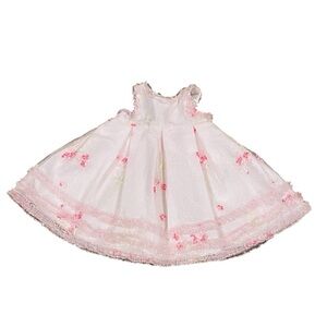 Pink Floral Infant Dress